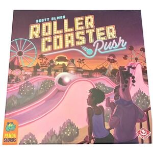 Roller Coaster Rush Board Game Pandasaurus Game Almes Physics Building STEM